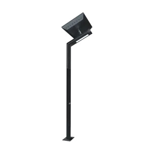 GREEN TECH LED SOLAR ulična svjetiljka Green Tech s stolpom 30W, 3000K + 3000K, 3.3m - GT-UL129S-30W