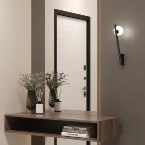Stenska svetilka MOD175WL-01B | Minimalistična z bučko