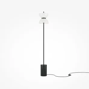 Floor Lamp MOD178FL-L11B3K | Designer Black Floor Light