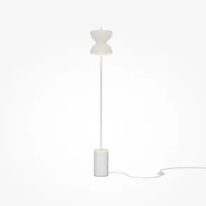Floor Lamp MOD178FL-L11W3K | White Designer Floor Light