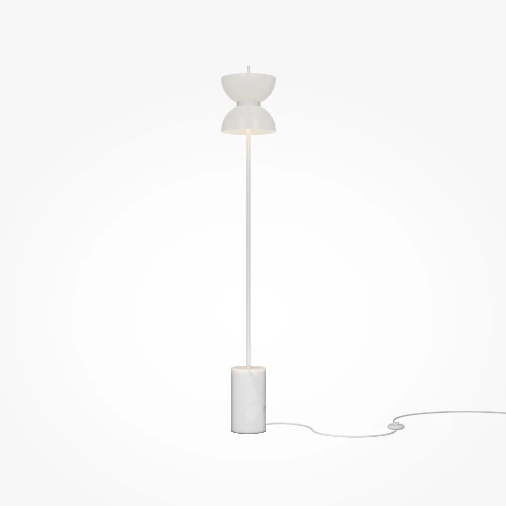 Floor Lamp MOD178FL-L11W3K | White Designer Floor Light