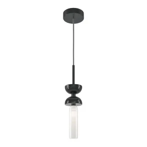 Viseča svetilka MOD178PL-01B | Dizajnerska črna svetilka
