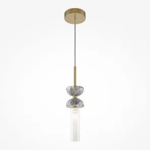 Pendant Lamp MOD178PL-01GR | Designer Gold Hanging Light