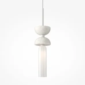 Viseča svetilka MOD178PL-01W | Bela dizajnerska svetilka