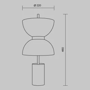 Table Lamp MOD178TL-L11B3K | Black Designer Desk Lamp