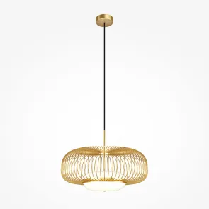 Pendant Lamp MOD376PL-L30G3K Ø50 cm | Large Gold Hanging Light