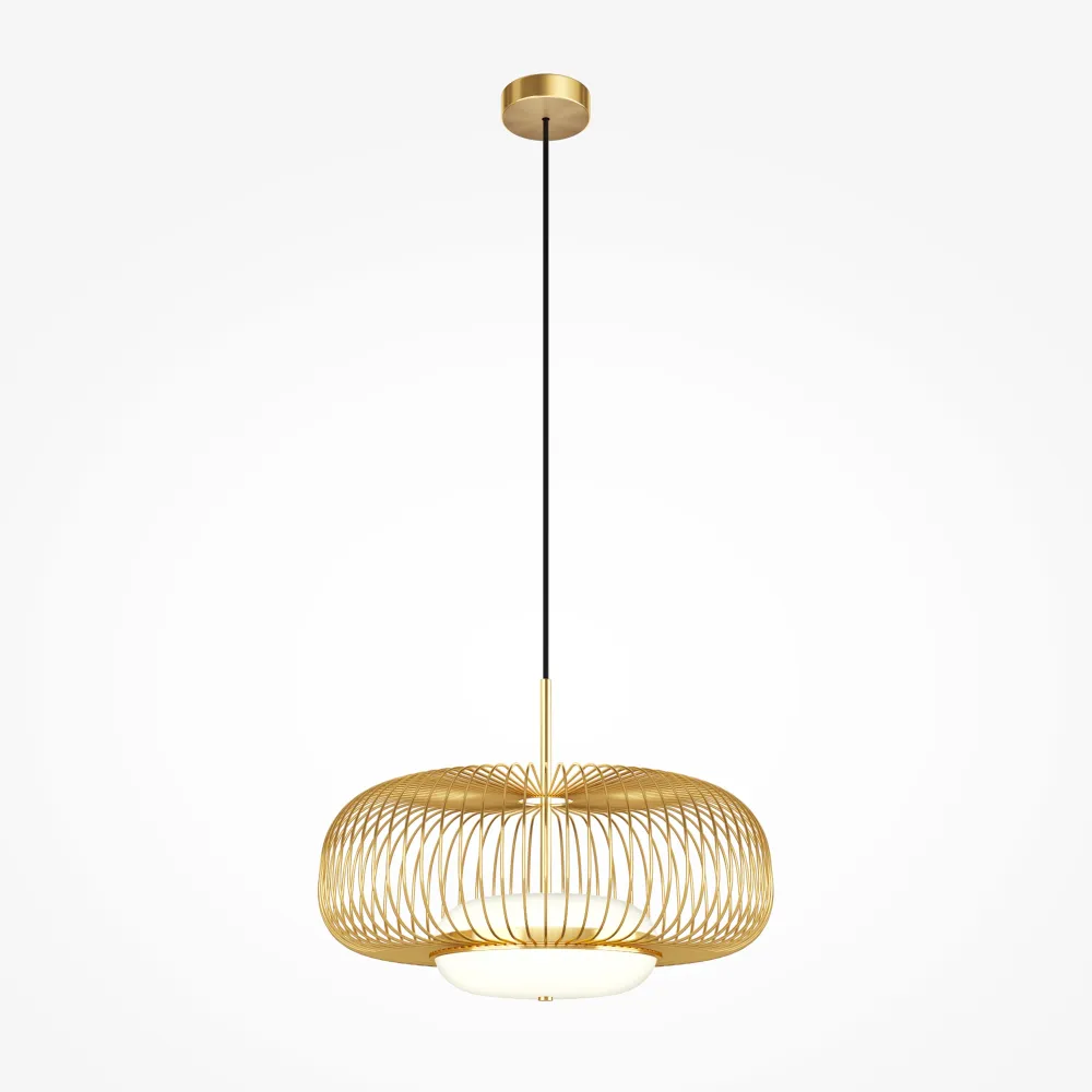 Viseča svetilka MOD376PL-L30G3K Ø50 cm | Velika zlata svetilka