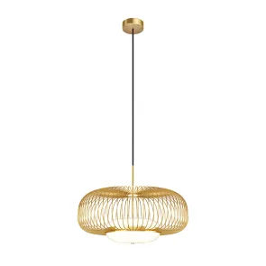 Viseča svetilka MOD376PL-L30G3K Ø50 cm | Velika zlata svetilka