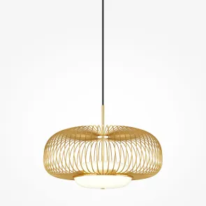 Viseča svetilka MOD376PL-L30G3K Ø50 cm | Velika zlata svetilka