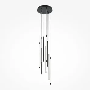 Pendant Lamp MOD236PL-L54B3K | Cascade Multi Pendant Light