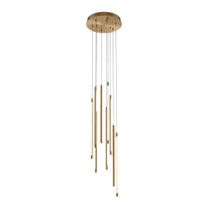 Pendant Lamp MOD236PL-L54BS3K | Gold Cascade Multi Pendant