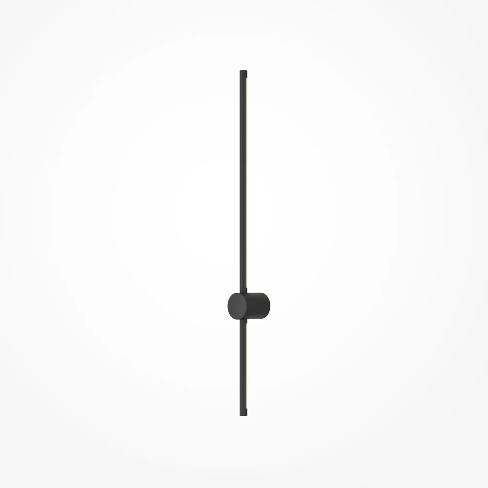 Stenska svetilka MOD237WL-L11B3K | Linearna črna svetilka