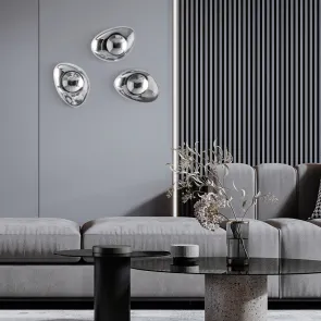Wall Lamp MOD306WL-01CH | Modern Chrome Designer Wall Light