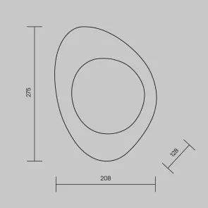 Wall Lamp MOD306WL-01G | Modern Gold Designer Wall Light