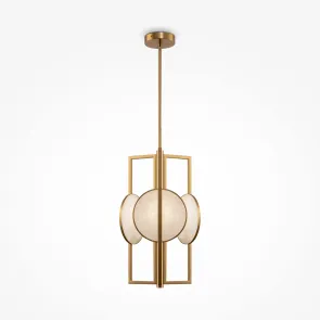 Pendant Lamp MOD099PL-03G | Modern Gold Designer Chandelier