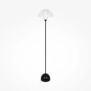 Floor Lamp MOD177FL-01B | Modern Black Designer Floor Light