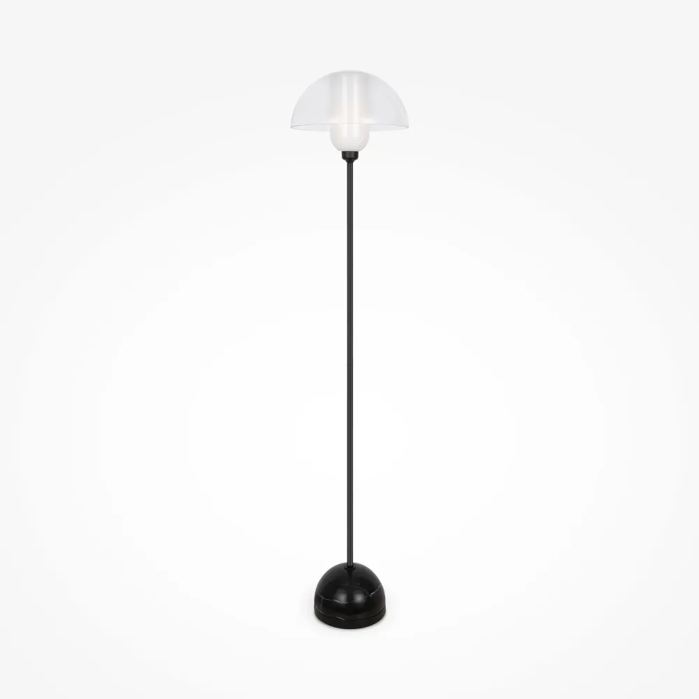 Floor Lamp MOD177FL-01B | Modern Black Designer Floor Light