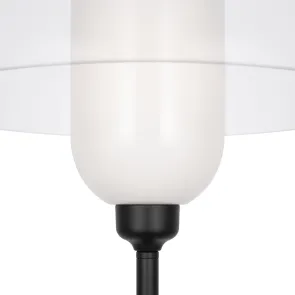 Floor Lamp MOD177FL-01B | Modern Black Designer Floor Light