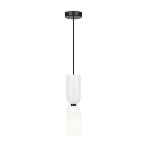 Viseča svetilka MOD177PL-01W | Moderna bela dizajnerska svetilka