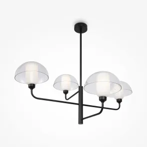 Pendant Lamp MOD177PL-04B | Modern Black Designer Chandelier