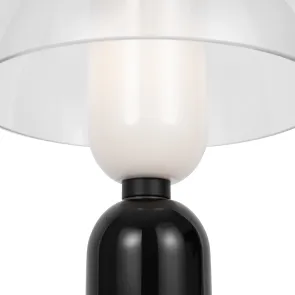 Namizna svetilka MOD177TL-01B | Moderna črna dizajnerska svetilka