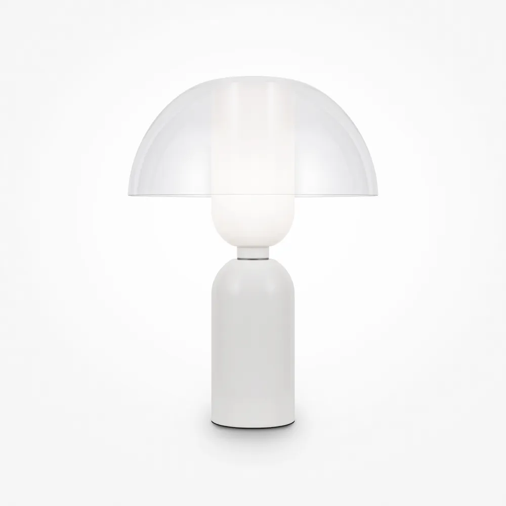 Namizna svetilka MOD177TL-01W | Moderna bela dizajnerska svetilka
