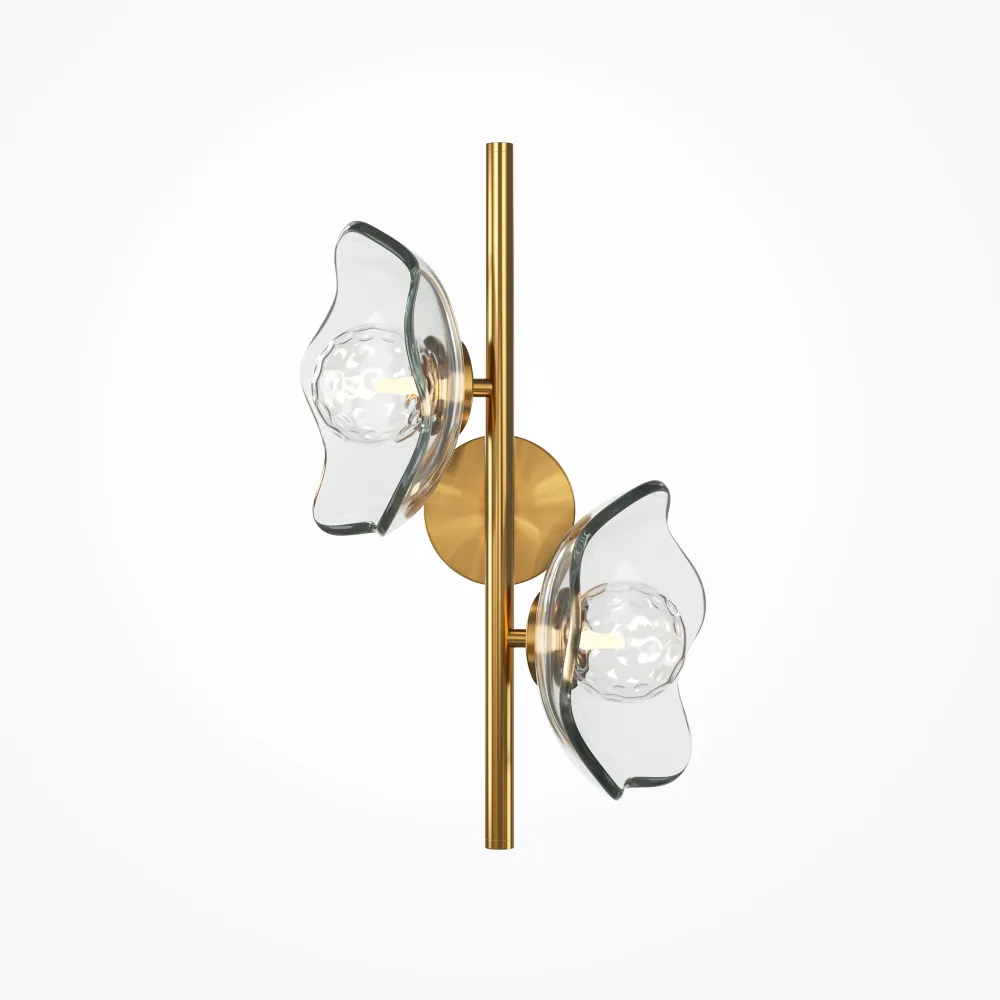 Wall Lamp MOD207WL-02BS | Designer Brass Wall Light