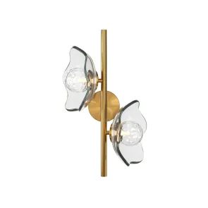 Wall Lamp MOD207WL-02BS | Designer Brass Wall Light