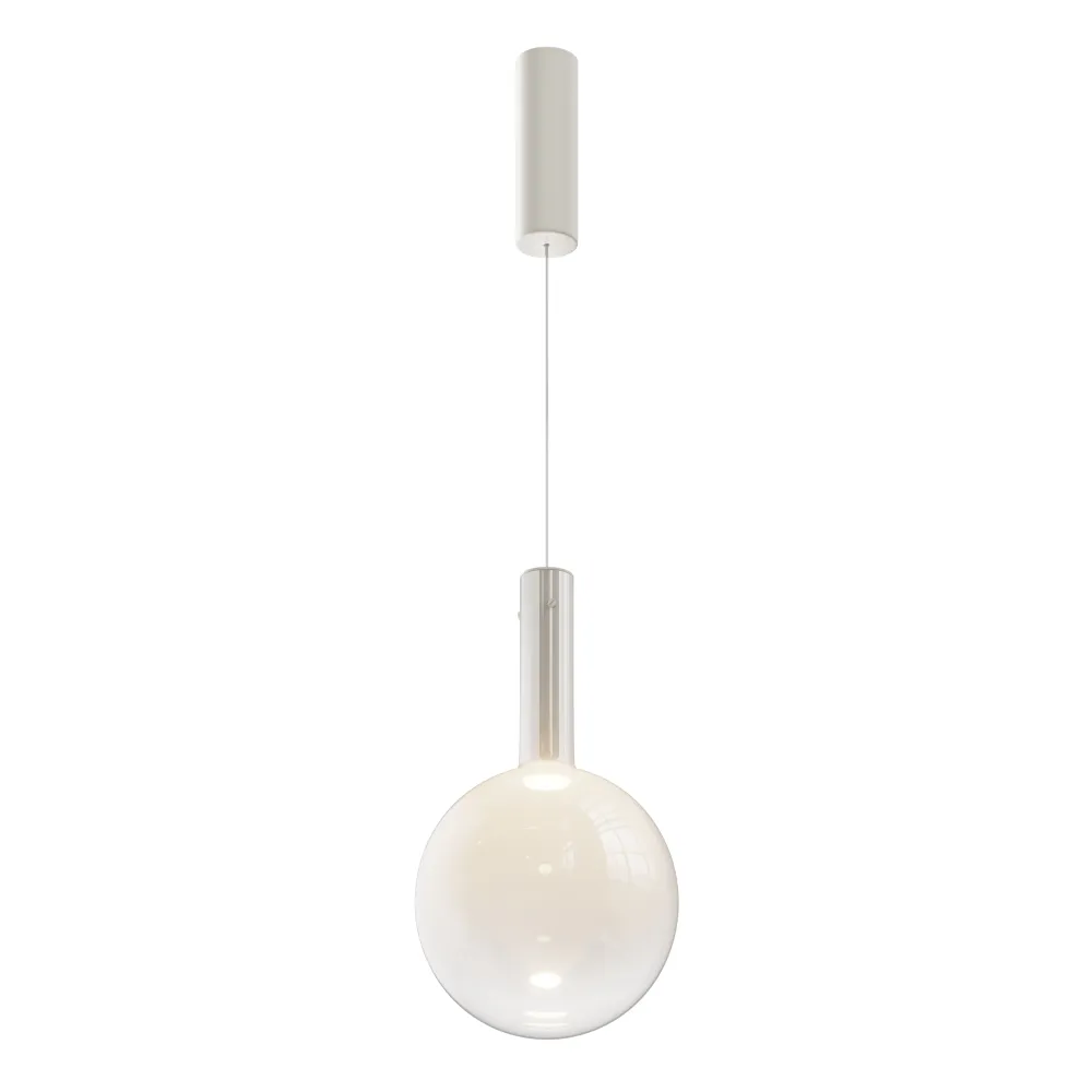 Viseča svetilka MOD182PL-L6W3K LED 3000K | Bela moderna viseča svetilka