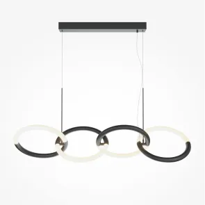 Pendant Light MOD165PL-L40B3K LED 3000K | Modern Black Designer Pendant Lamp