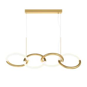 Pendant Light MOD165PL-L40G3K LED 3000K | Modern Gold Designer Pendant Lamp