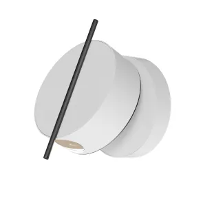 Stenska svetilka MOD180WL-L4W3K LED 3000K | Moderna bela stenska svetilka