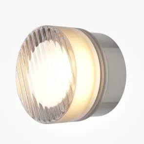 Stenska svetilka MOD493WL-L6PTK1 LED | Moderna platinasta stenska svetilka