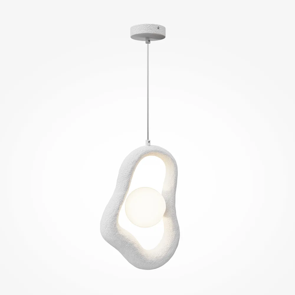 Viseča svetilka MOD380PL-01GR LED | Dizajnerska siva viseča svetilka