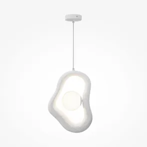 Viseča svetilka MOD380PL-01GR LED | Dizajnerska siva viseča svetilka