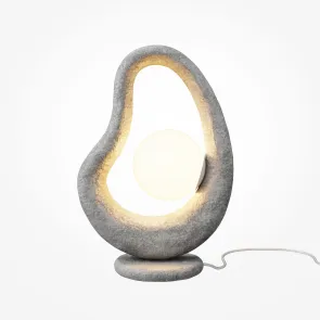 Table Lamp MOD380TL-01GR LED | Designer Grey Table Lamp