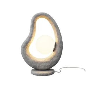 Namizna svetilka MOD380TL-01GR LED | Dizajnerska siva namizna svetilka