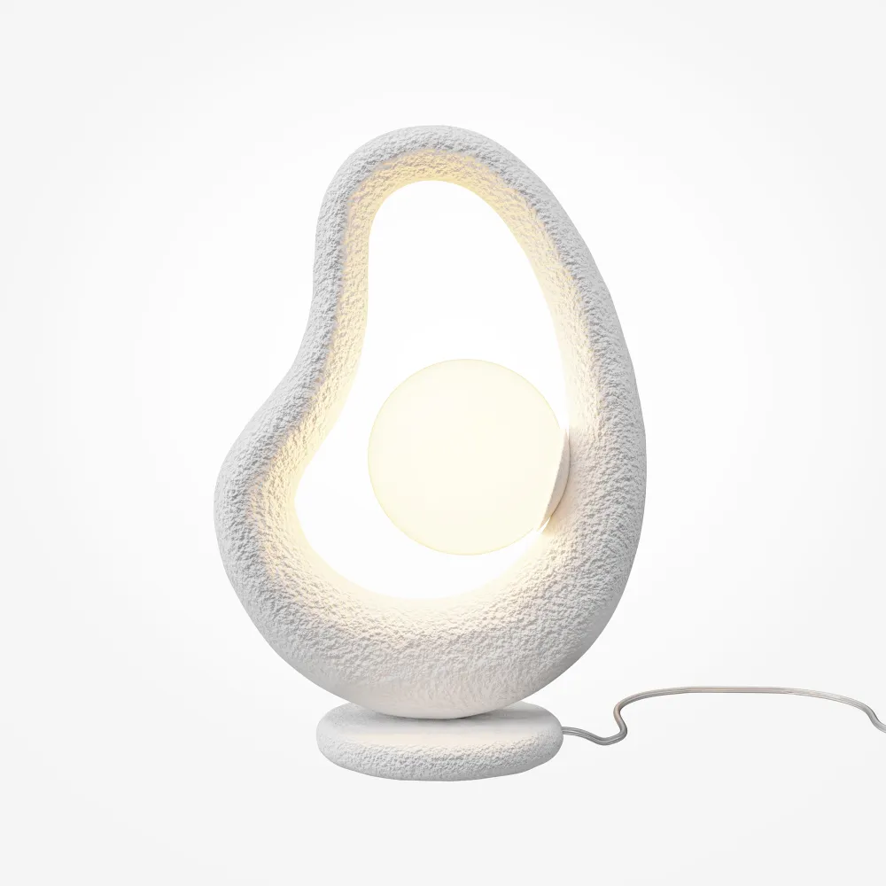 Table Lamp MOD380TL-01W LED | Modern White Table Lamp