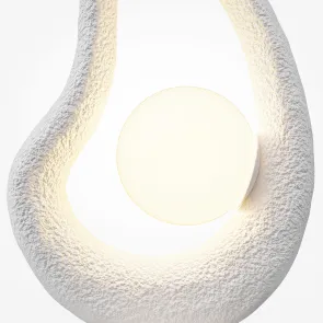 Table Lamp MOD380TL-01W LED | Modern White Table Lamp