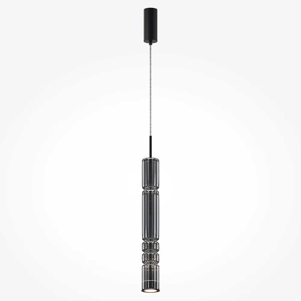 Viseča svetilka MOD272PL-L12B3K LED | Moderna črna viseča svetilka