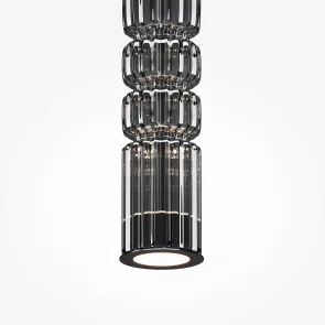 Viseča svetilka MOD272PL-L12B3K LED | Moderna črna viseča svetilka