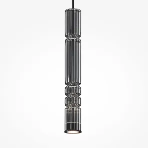 Viseča svetilka MOD272PL-L12B3K LED | Moderna črna viseča svetilka