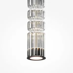 Viseča svetilka MOD272PL-L12CH3K LED | Krom viseča svetilka