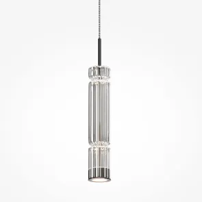 Viseča svetilka MOD272PL-L12CH3K1 LED | Krom dizajnerska svetilka