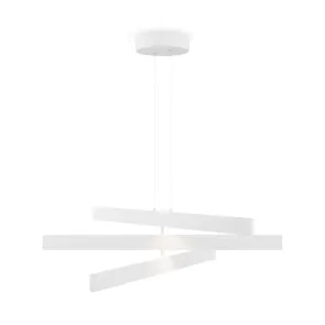 Pendant Light MOD163PL-L38W4K1 LED 4000K | Modern White Pendant Lamp