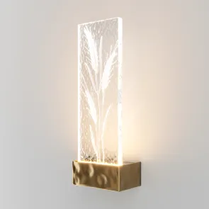 Wall Light MOD318WL-L3BS3K LED 3000K | Decorative Brass Wall Lamp