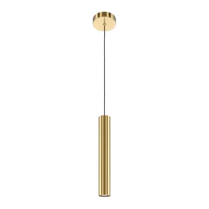 Viseča svetilka MOD161PL-01BS1 | Moderna zlata minimalistična svetilka