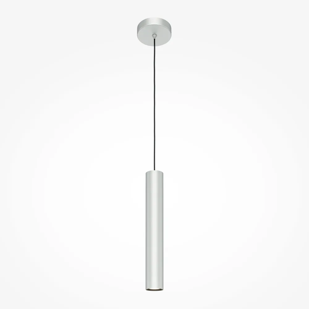 Viseča svetilka MOD161PL-01CM1 | Moderna srebrna minimalistična svetilka