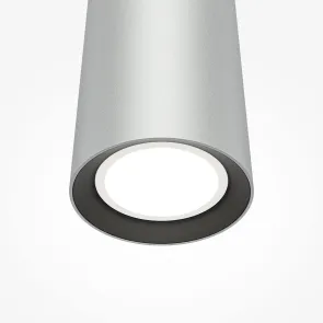 Viseča svetilka MOD161PL-01CM1 | Moderna srebrna minimalistična svetilka