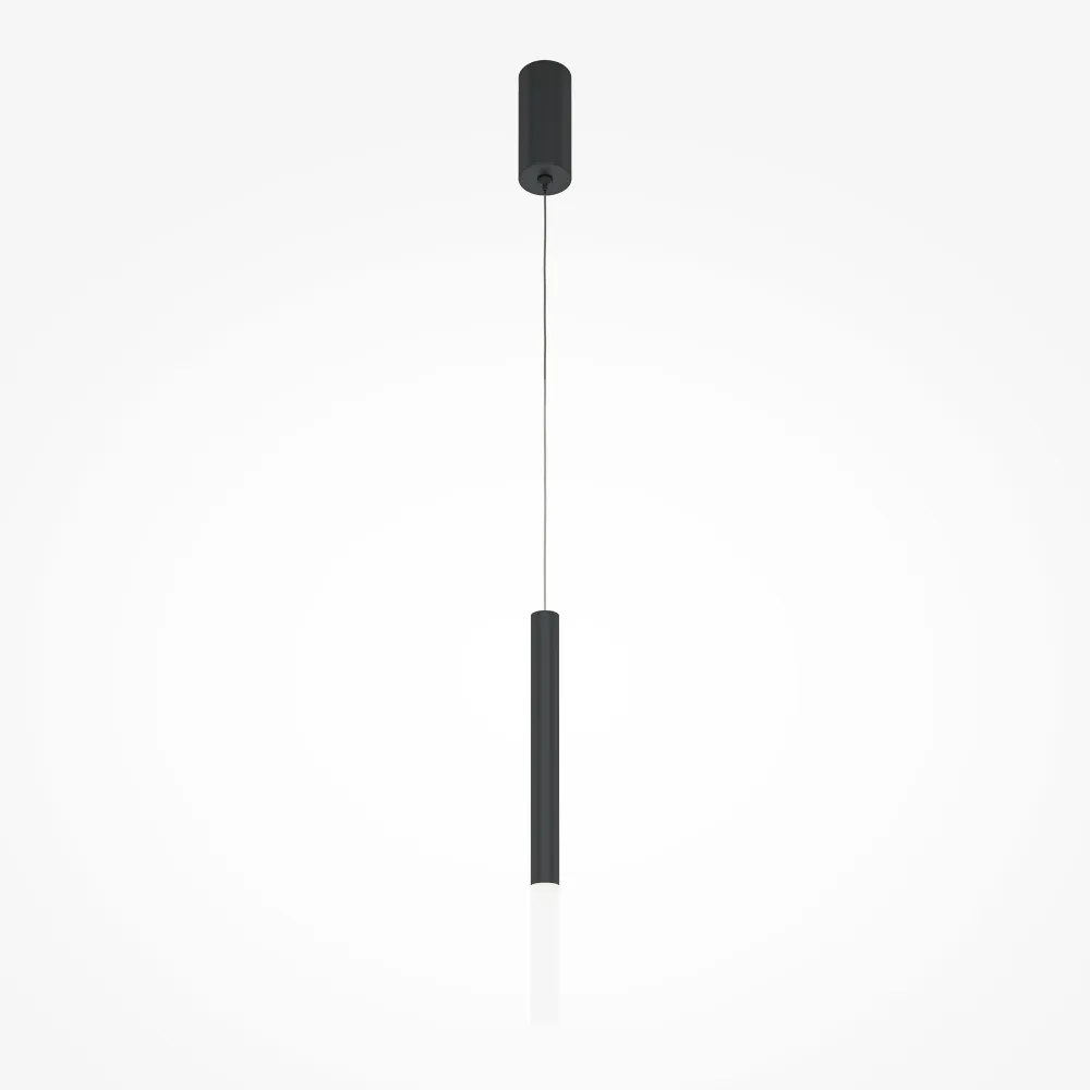 Viseča svetilka MOD157PL-L6B4K1 | Moderna črna minimalistična svetilka